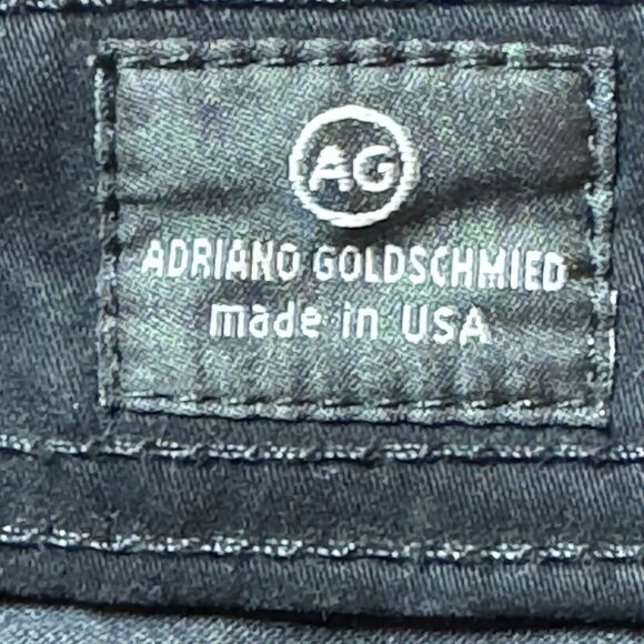 AG Adriano Goldschmied Jeans Mens 34x34 Black The Protege Straight Leg Pants - Picture 10 of 14